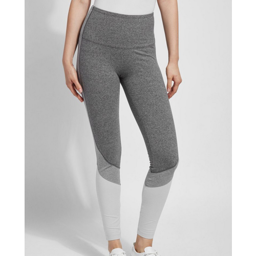 Lysse Lysse Grey Combo Olivia Legging Lysse Lysse Grey Combo Olivia Legging