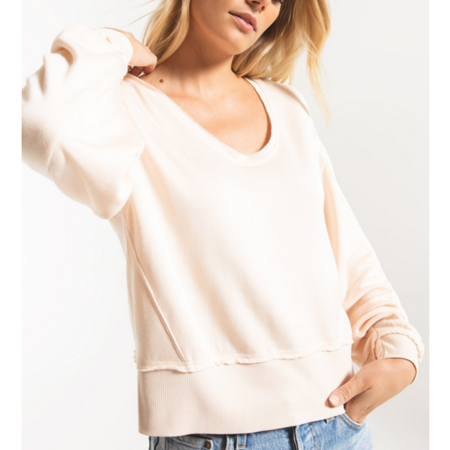 Z Supply Z Supply Prem Deep V P/O Rosewtr Z Supply Z Supply Prem Deep V P/O Rosewtr