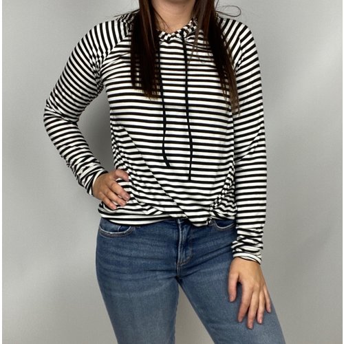 coa COA Hoodie Blk Stripe coa COA Hoodie Blk Stripe