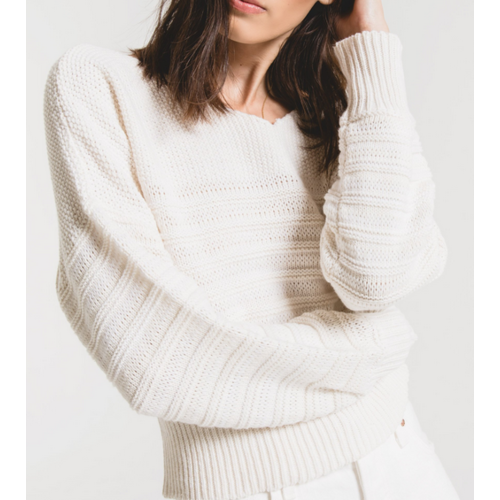 Rag Poets Rag Poets Spiagga Sweater Gardenia Rag Poets Rag Poets Spiagga Sweater Gardenia