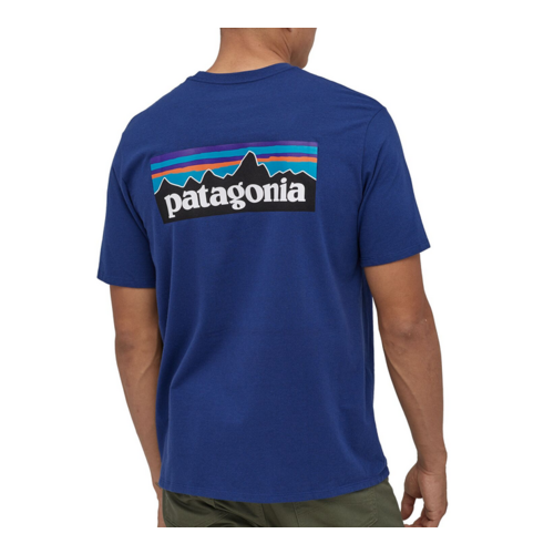 Patagonia Patagonia P-6 Logo Resp Tee SUPERIOR BLUE Patagonia Patagonia P-6 Logo Resp Tee SUPERIOR BLUE