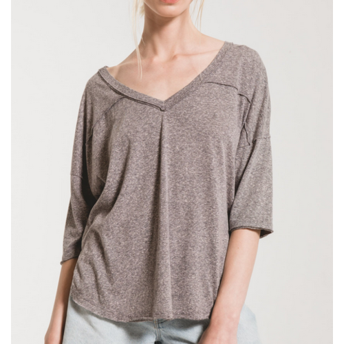 Z Supply Z Supply Tri Sporty T Wash Blk Z Supply Z Supply Tri Sporty T Wash Blk