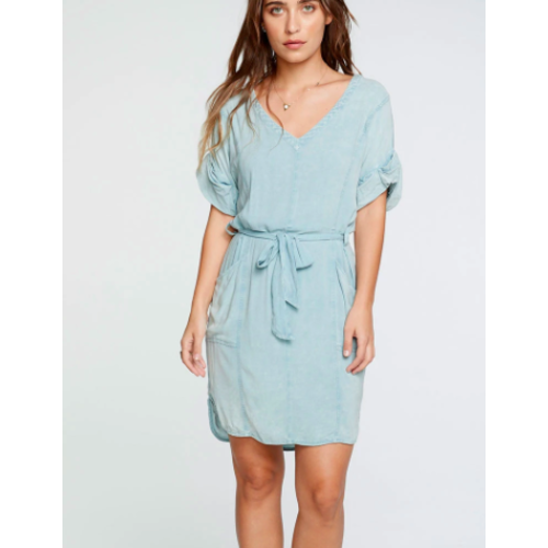Chaser Chaser Heirloom Rolled S/S Dress CW8147 Chaser Chaser Heirloom Rolled S/S Dress CW8147