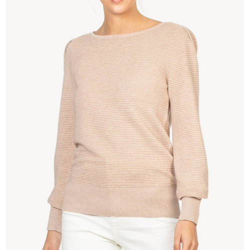 Lilla P Lilla P Ribbed Ottoman Swtr Bisque Lilla P Lilla P Ribbed Ottoman Swtr Bisque