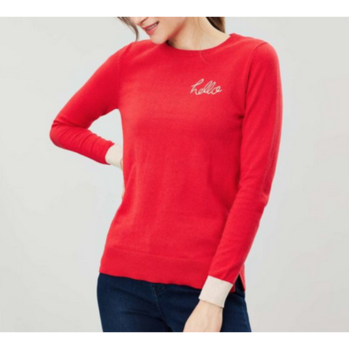 JOULES Joules Asha Red Stripe JOULES Joules Asha Red Stripe