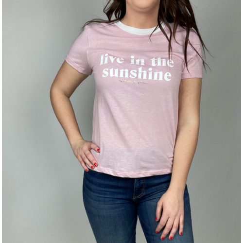 Spiritual Gangster Spiritual Gangster Sunshine Gym Tee ROSE Spiritual Gangster Spiritual Gangster Sunshine Gym Tee ROSE