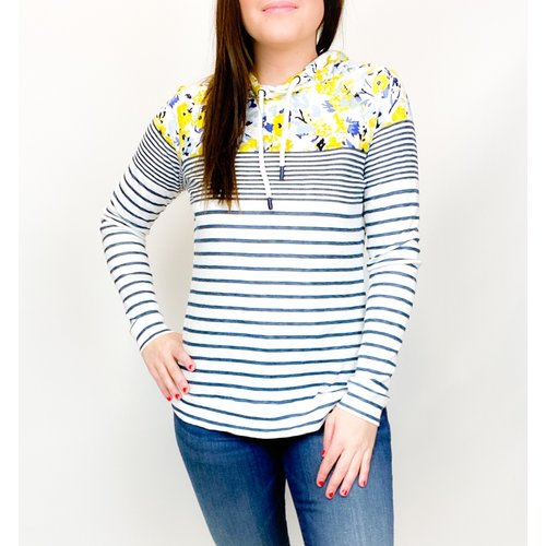 JOULES Joules Marlston Crm/Blue Floral Border JOULES Joules Marlston Crm/Blue Floral Border