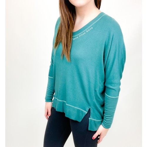 GOOD HYOUMAN Good Hyouman Carrie Dolman Top Sage GOOD HYOUMAN Good Hyouman Carrie Dolman Top Sage