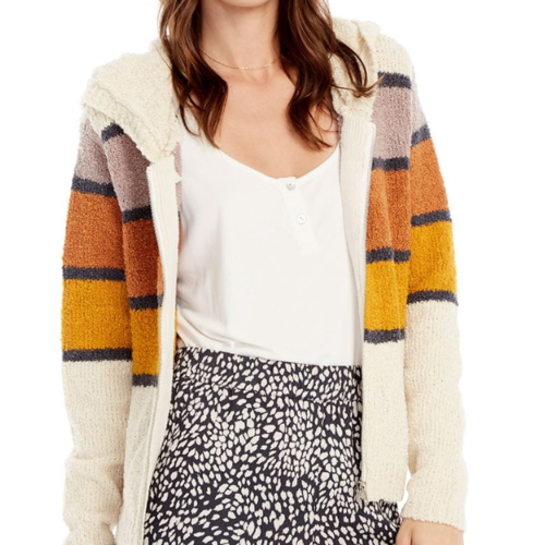 saltwater luxe Saltwater Luxe LS Zip Front Swtr Multi saltwater luxe Saltwater Luxe LS Zip Front Swtr Multi