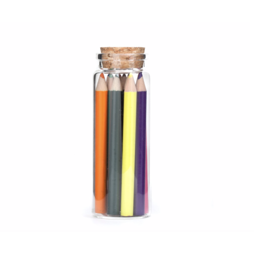 Kikkerland Kikkerland Colored Pencil in Jar Kikkerland Kikkerland Colored Pencil in Jar