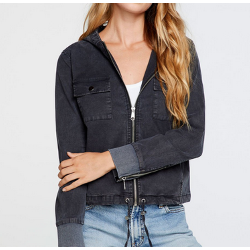 Chaser Chaser Stretch Twill Con Jkt VBLK Chaser Chaser Stretch Twill Con Jkt VBLK