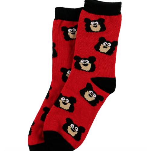 lazy one Lazy One Bear Bum Kid Sock lazy one Lazy One Bear Bum Kid Sock