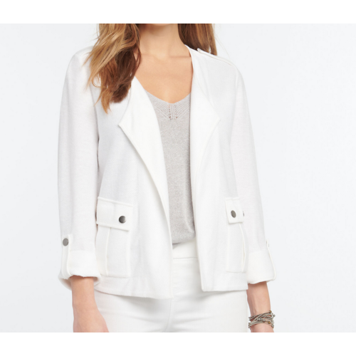 Nic & Zoe In Flight Jkt PAPER WHT Nic & Zoe In Flight Jkt PAPER WHT