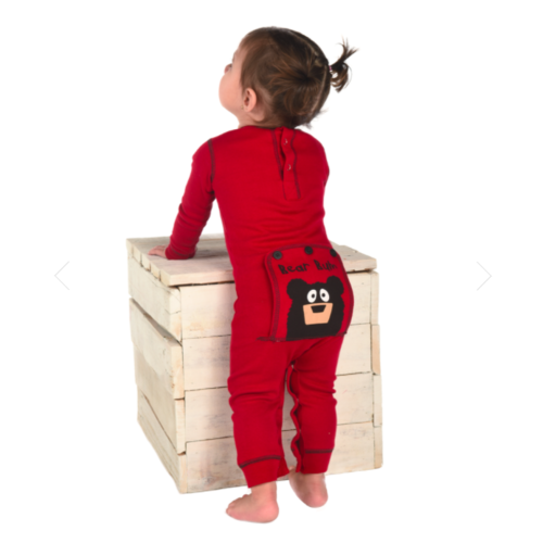 lazy one Lazy One Bear Bum Infant Flapjack IFJ066 lazy one Lazy One Bear Bum Infant Flapjack IFJ066