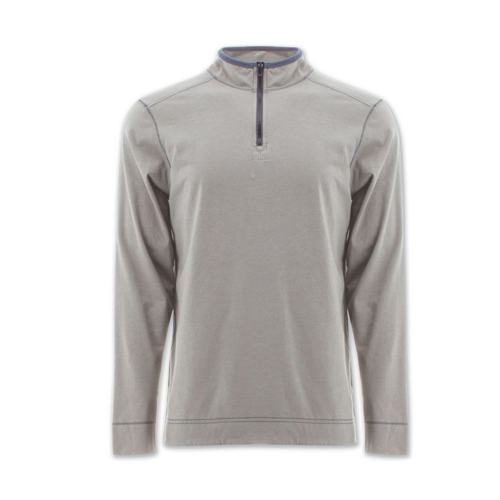 ECOTHS Ecoths Metcalfe 1/4 Zip Lt Grey ECOTHS Ecoths Metcalfe 1/4 Zip Lt Grey