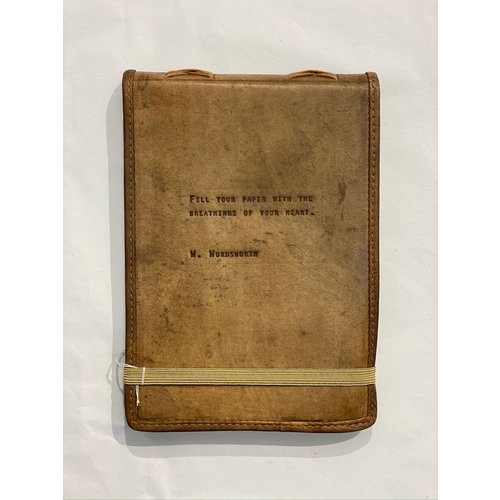 Sugarboo Leather Journal- W. Wordsworth Sugarboo Leather Journal- W. Wordsworth