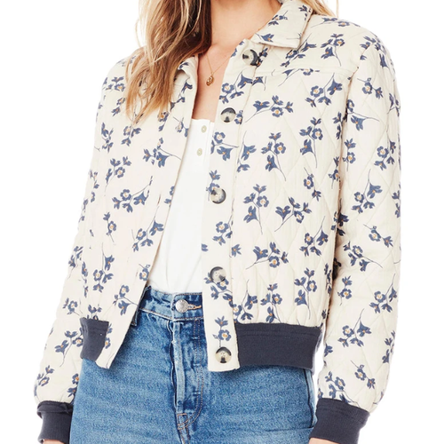 saltwater luxe Saltwater Luxe Button Frnt Jkt Vanilla saltwater luxe Saltwater Luxe Button Frnt Jkt Vanilla