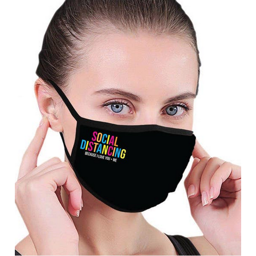 house of tens Social Distancing Colorful Facemask house of tens Social Distancing Colorful Facemask