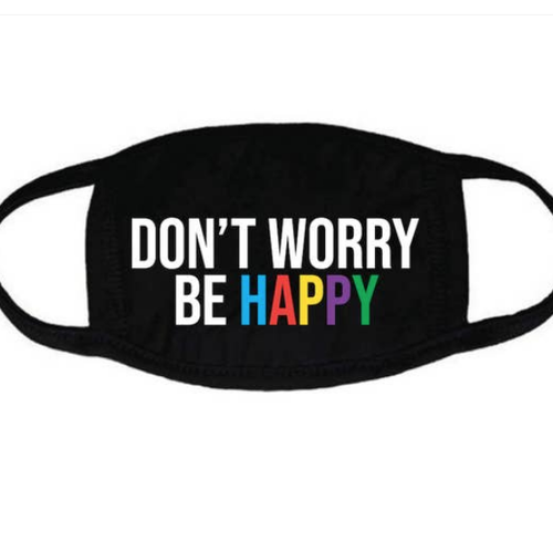 house of tens Dont Worry Be Happy Kids Face Mask house of tens Dont Worry Be Happy Kids Face Mask