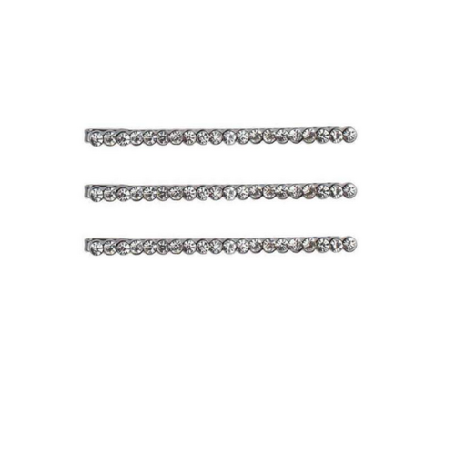 Kit-Sch Rhinestone Bobby Pins Hematite Kit-Sch Rhinestone Bobby Pins Hematite
