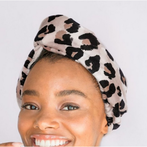 Kit-Sch Microfiber Hair Towel Leopard Kit-Sch Microfiber Hair Towel Leopard