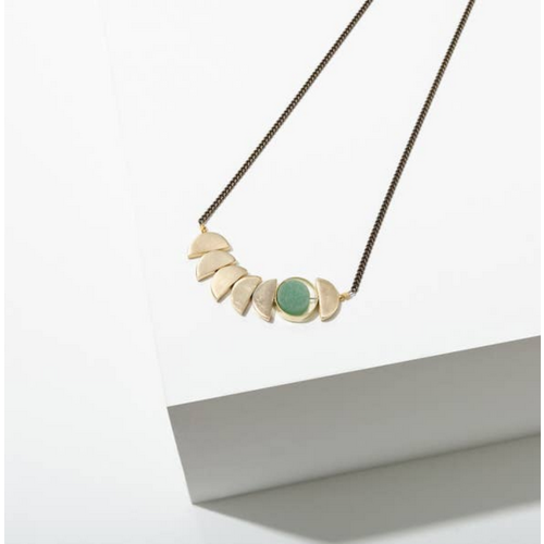 Larissa Loden Larissa Loden Green Ad Zephyr Necklace Larissa Loden Larissa Loden Green Ad Zephyr Necklace