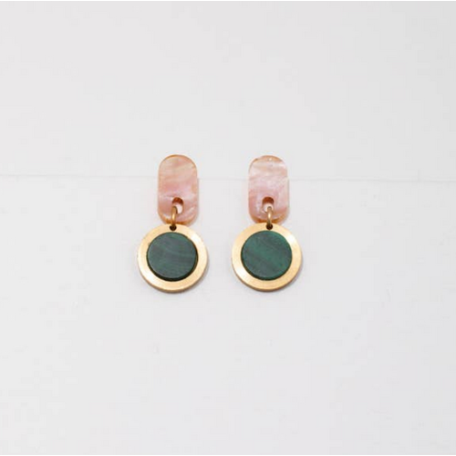 Larissa Loden Larissa Loden Ruth Earrings Pink Mal Larissa Loden Larissa Loden Ruth Earrings Pink Mal
