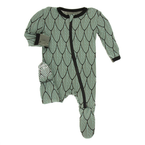 Kickee Pants Kickee Pants Print Footie w/Zipper Kickee Pants Kickee Pants Print Footie w/Zipper