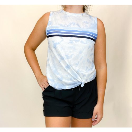 Vintage Havana Vintage Havana Wht/Blu Tie Dye Tank Vintage Havana Vintage Havana Wht/Blu Tie Dye Tank