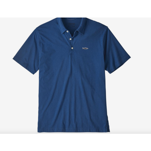 Patagonia Patagonia M's Trout Fitz Polo SPRB Patagonia Patagonia M's Trout Fitz Polo SPRB