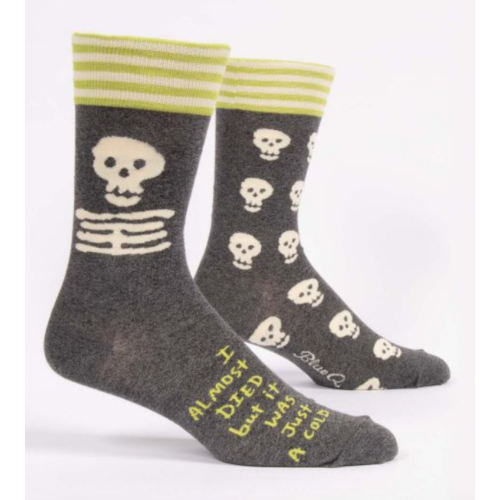 BLUE Q Blue Q I Almost Died Socks BLUE Q Blue Q I Almost Died Socks