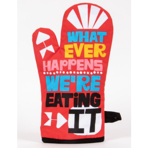 BLUE Q Blue Q Whatever Happens Oven Mitt BLUE Q Blue Q Whatever Happens Oven Mitt