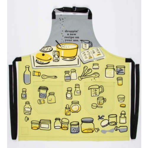 BLUE Q Blue Q Droppin a Recipe Apron BLUE Q Blue Q Droppin a Recipe Apron