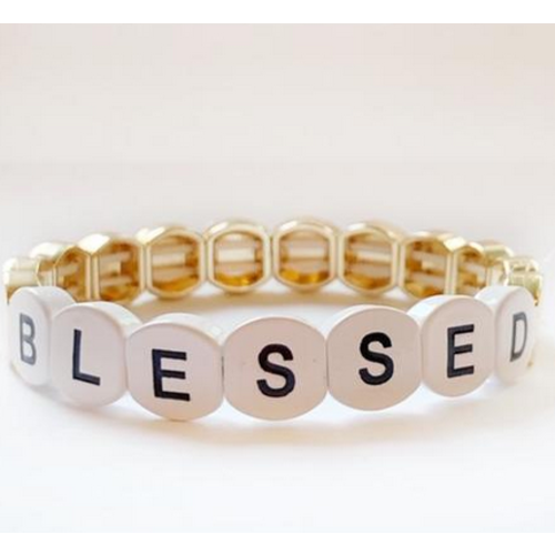 caryn lawn Caryn Lawn Tile Bracelet BLESSED GOLD caryn lawn Caryn Lawn Tile Bracelet BLESSED GOLD