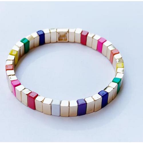 caryn lawn Caryn Lawn Tile Bracelet SEABREEZE GOLD caryn lawn Caryn Lawn Tile Bracelet SEABREEZE GOLD
