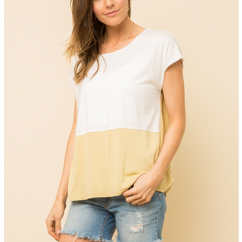 Mystree Mystree Color Block Cinch Off Wht Mystree Mystree Color Block Cinch Off Wht