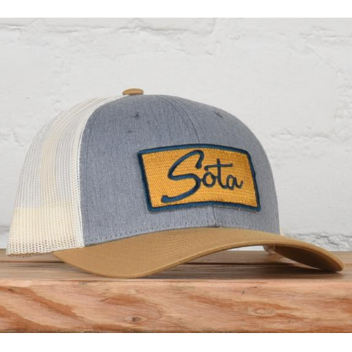 Sota Clothing Sota Minnehaha Snapback Gold/Navy/Gray Sota Clothing Sota Minnehaha Snapback Gold/Navy/Gray