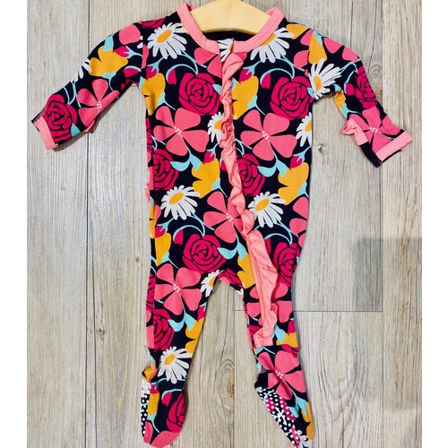 Kickee Pants Kickee Pants Print Classic Footie Zip Kickee Pants Kickee Pants Print Classic Footie Zip
