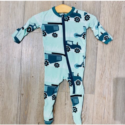 Kickee Pants Kickee Pants Print Footie Zip Kickee Pants Kickee Pants Print Footie Zip