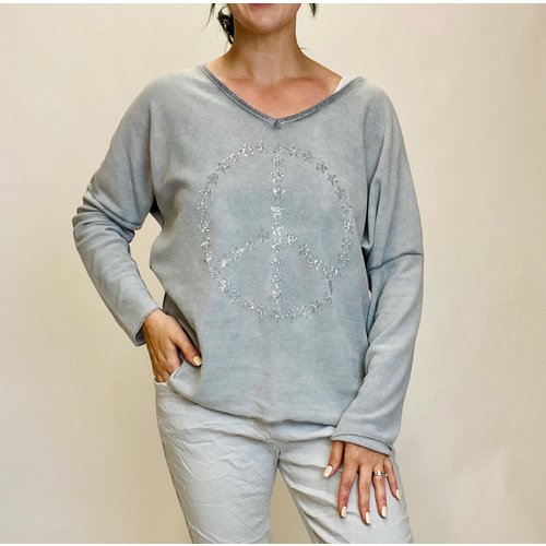 brand bazaar Brand Bazar New Peace Top Wht brand bazaar Brand Bazar New Peace Top Wht