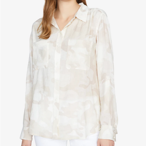 Sanctuary Sanctuary Waverly BF Shirt SAND DUNE CAMO Sanctuary Sanctuary Waverly BF Shirt SAND DUNE CAMO