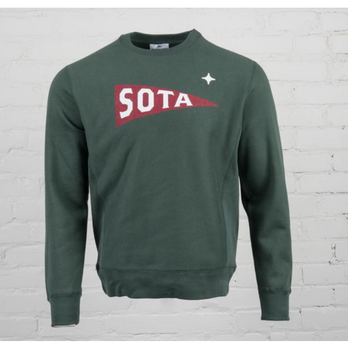 Sota Clothing Sota Emerald Unisex Crewneck Alpine Green Sota Clothing Sota Emerald Unisex Crewneck Alpine Green
