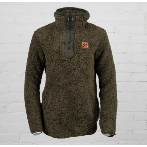 Sota Clothing Sota Glacier Sherpa PO Olive Green Sota Clothing Sota Glacier Sherpa PO Olive Green