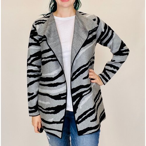 Elena Wang Zebra Sweater Elena Wang Zebra Sweater