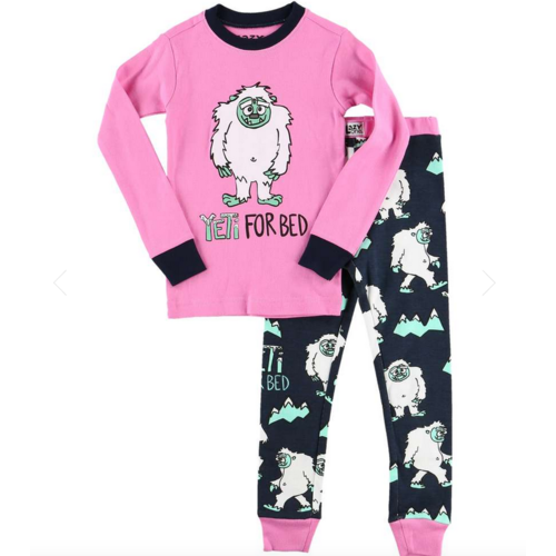 lazy one Lazy One Yeti For Bed PJ Set lazy one Lazy One Yeti For Bed PJ Set