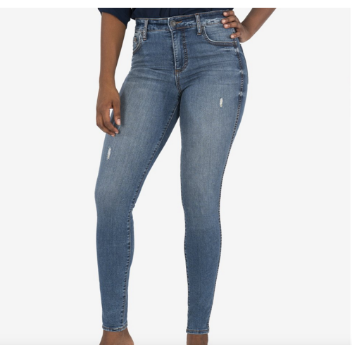 Kut Kut Mia High Rise Fab Toothpick CUMULATED WASH Kut Kut Mia High Rise Fab Toothpick CUMULATED WASH