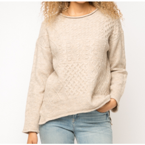 Mystree Mystree Taupe Sweater Mystree Mystree Taupe Sweater