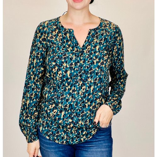 Soya Concept Ladies Woven Blouse Deep Green Soya Concept Ladies Woven Blouse Deep Green