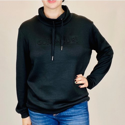 Soya Concept Ladies Knitted Shirt GLAMOUR Black Soya Concept Ladies Knitted Shirt GLAMOUR Black