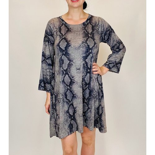 Nally & Millie Snakeskin Dress Nally & Millie Snakeskin Dress